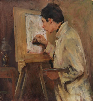 À la peinture - Włodzimierz Popiel