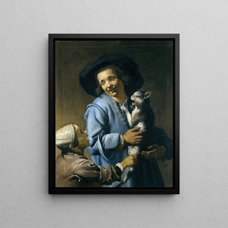 Abraham Bloemaert - Youths Playing With The Cat.webp