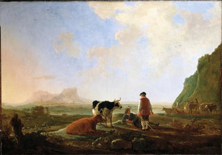 Aelbert Cuyp - Herdsmen with Cows.webp