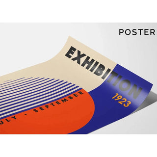 Affiche Bauhaus - Bauhaus Tricolore