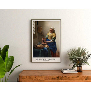 Affiche La Laitière - Johannes Vermeer