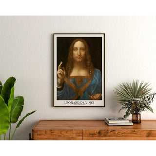 Affiche Salvator Mundi - Léonard de Vinci