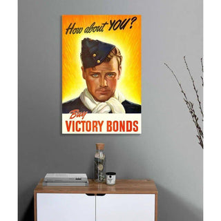 Affiche Seconde Guerre Mondiale - How About You, Buy Victory Bonds par Alex McLaren
