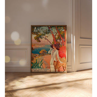 Affiche Vintage - Antibes - Côte d'Azur