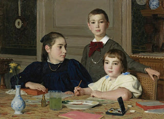 Albert Anker - The Zaeslin Siblings.webp