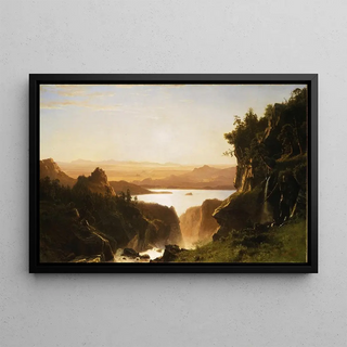 Albert Bierstadt - Island Lake Wind River Range Wyoming.webp