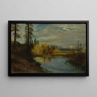 Albert Bierstadt - Outlet at Lake Tahoe.webp