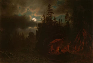 Albert Bierstadt - The Trappers Camp.webp