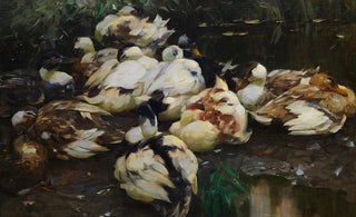 Alexander Koester - 12 Enten im Wasser.webp