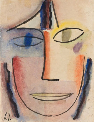 Alexej von Jawlensky - Frauenkopf Femina.webp