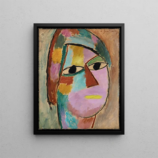 Alexej von Jawlensky - Mystical head.webp