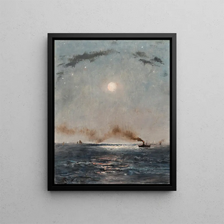 Alfred Stevens - Marine de nuit.webp