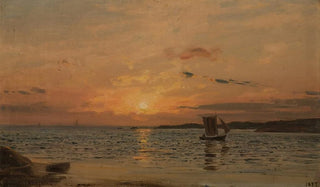 Amaldus Nielsen - Solnedgang Hvaler.webp