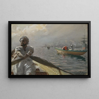 Anders Zorn - Turkish Boatman in the Constantinople Harbour.webp