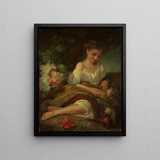 Anselm Feuerbach - Blumenmdchen.webp