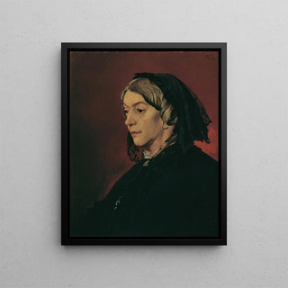 Anselm Feuerbach - Henriette Feuerbach the artists stepmother.webp