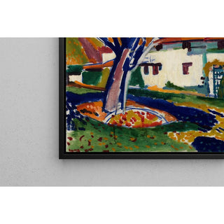 Arbres bleus - Henry Lyman Saÿen | Reproduction Tableau Décoration murale affiche copie