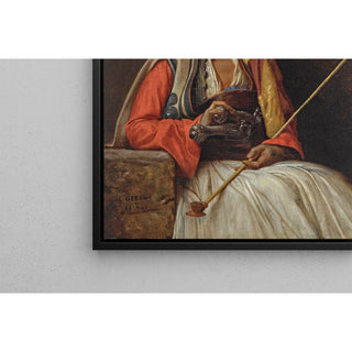 Arnaut assis - Jean-Léon Gérôme | Reproduction Tableau Décoration murale affiche copie