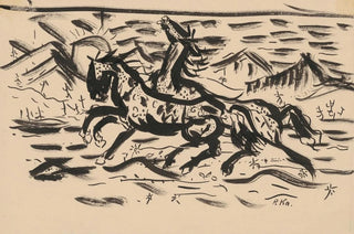 Arnold Peter WeiszKubnan - Galloping horses (Case Conflict).webp