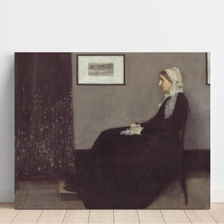 Arrangement en gris et noir n° 1 - James Abbott McNeill Whistler | Reproduction Tableau Décoration murale affiche copie