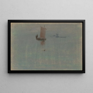 Arthur Bowen Davies - Boats at Evening.webp