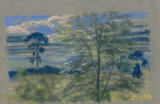 Arthur Bowen Davies - Trees and Fields.webp
