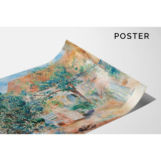 Au Jardin en Bretagne - Pierre-Auguste Renoir | Reproduction Tableau Décoration murale affiche copie