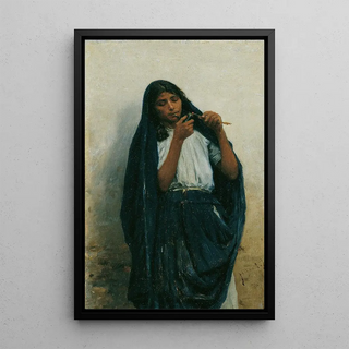 August von Pettenkofen - Zigeunerin.webp