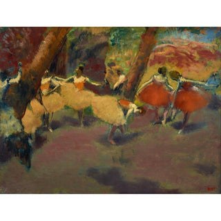 Avant la représentation - Edgar Degas | Reproduction Tableau Décoration murale affiche copie