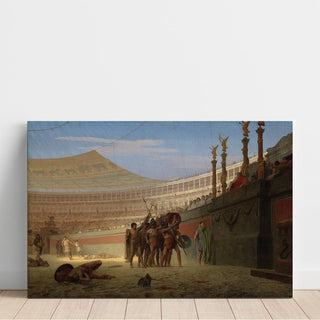 Ave Caesar! Morituri te salutant - Jean-Léon Gérôme | Reproduction Tableau Décoration murale affiche copie