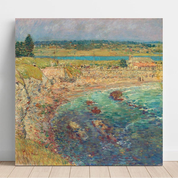 Reproducción del cuadro Bailey’s Beach, Newport, Rhode Island - Childe Hassam