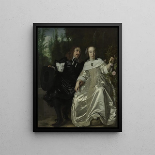 Bartholomeus van der Helst - Abraham del Court and his wife Maria de Kaersgieter.webp