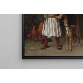 Bashi-Bazouk et son chien - Jean-Léon Gérôme | Reproduction Tableau Décoration murale affiche copie