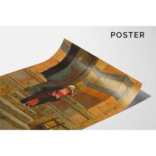 Before the Mosque - Ludwig Deutsch | Reproduction Tableau Décoration murale affiche copie