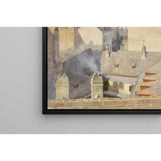 Blick aus dem Atelier Klagbaumgasse, Wien - Marie Egner | Reproduction Tableau Décoration murale affiche copie