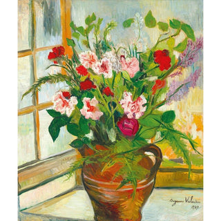 Bouquet de Fleurs - Suzanne Valadon | Reproduction Tableau Décoration murale affiche copie