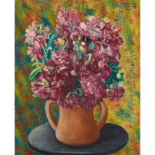 Bouquet de Giroflées - Moïse Kisling | Reproduction Tableau Décoration murale affiche copie