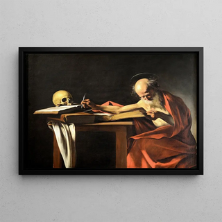 Caravaggio - Saint Jerome Writing.webp