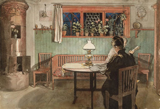 Carl Larsson - When the Children have Gone to Bed.webp