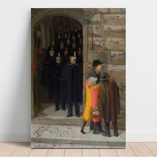 Carnaval à Florence - Venny Soldan-Brofeldt | Reproduction Tableau Décoration murale affiche copie