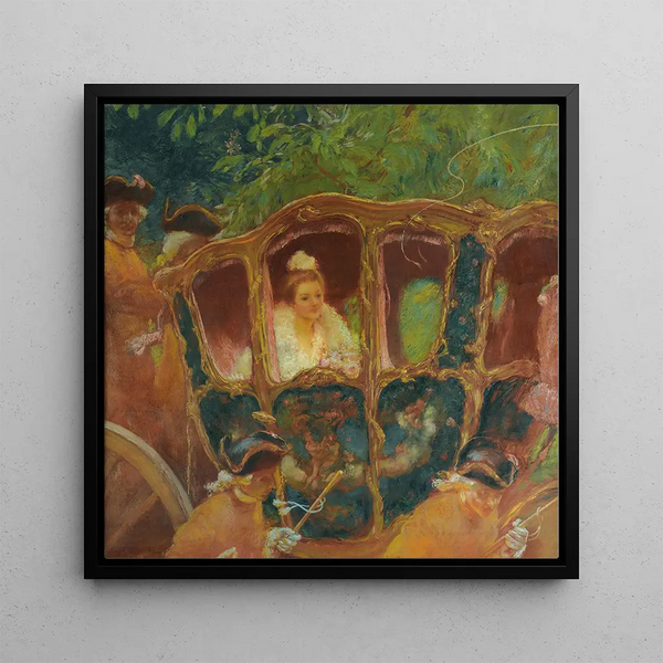 Cendrillon - Gaston La Touche — cuadro enmarcado en la pared