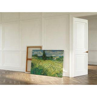 Champ vert - Vincent van Gogh | Reproduction Tableau Décoration murale affiche copie
