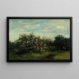 Charles Franois Daubigny - Apple Blossoms.webp