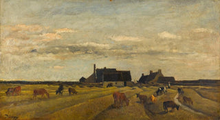 Charles Franois Daubigny - Farm at Kerity Brittany.webp
