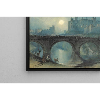 Château d'Alnwick - Joseph Mallord William Turner | Reproduction Tableau Décoration murale affiche copie