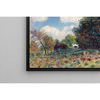 Chemin à l’entrée d’un bois - Alfred Sisley | Reproduction Tableau Décoration murale affiche copie