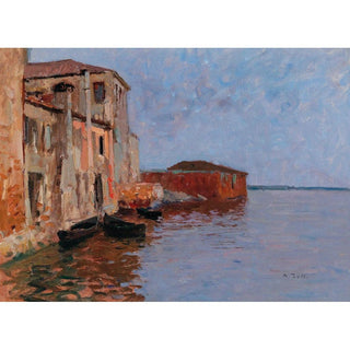 Chioggia - Alfred Zoff | Reproduction Tableau Décoration murale affiche copie