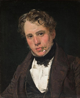 Christen Kbke - Portrait of the Painter Wilhelm Marstrand.webp