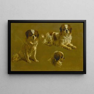 Circle of Maud Earl - Study Of A King Charles Spaniel.webp