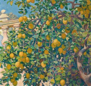Citronniers à La Mortola - Theo van Rysselberghe